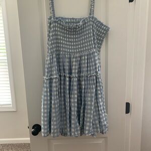 ASOS plus gingham dress size 18